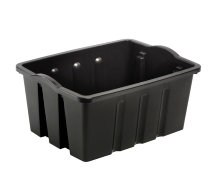 Plast1 klodskasse sort - StackBox 13